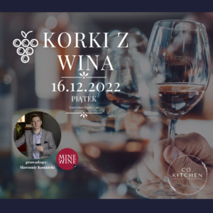“Korki z wina” -warsztaty winiarskie 16.12.2022