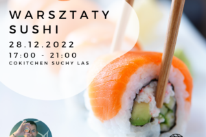 lubisz sushi (Zdjęcie w tle dla wydarzenia na Facebooku) (Billboard (kwadratowy) – 1080 x 1080 piks.)